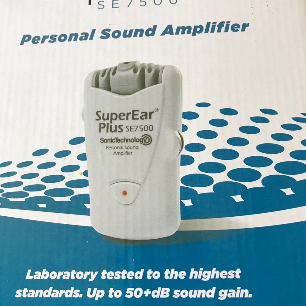 SuperEar SE 7500 Personal Sound Amplifer.